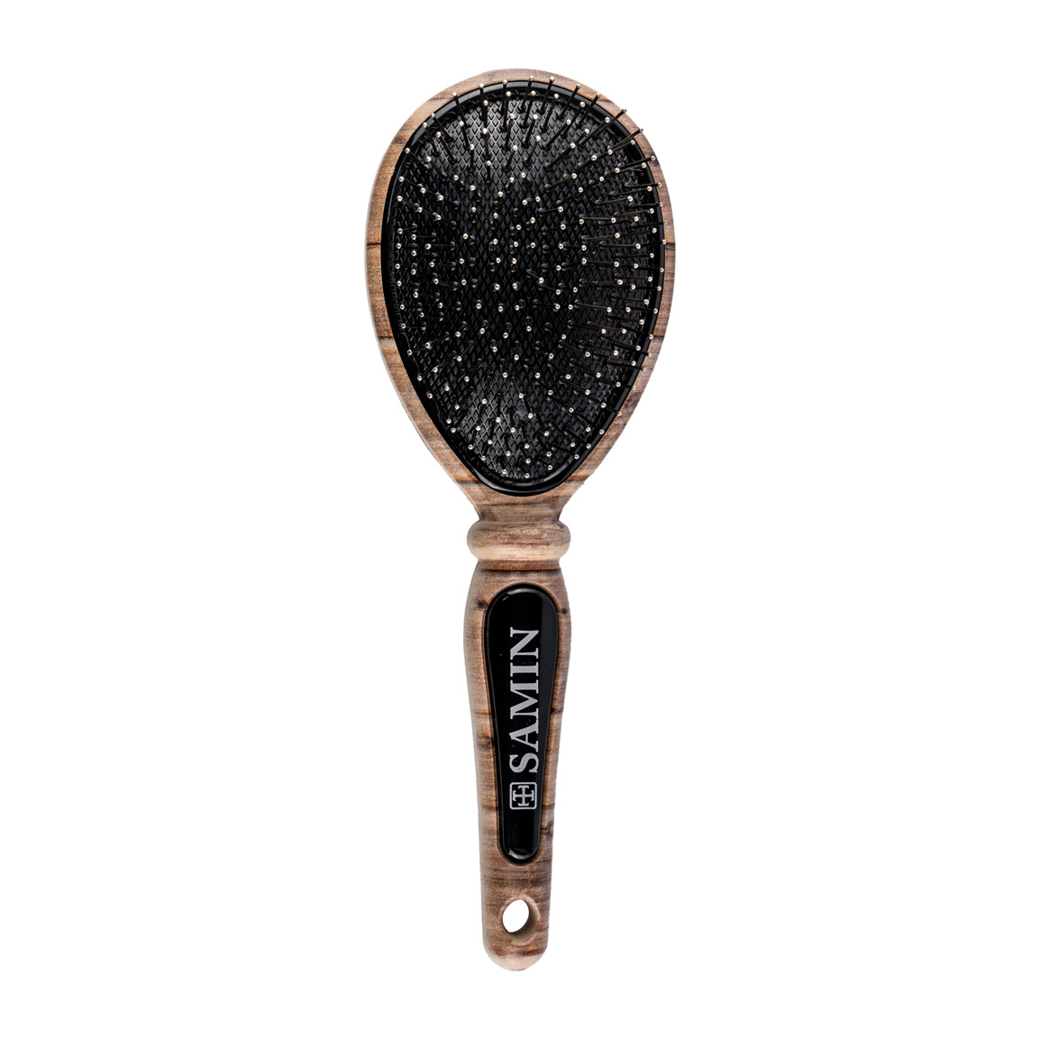 برس طرح چوب Samin Wooden Design Hair Brush