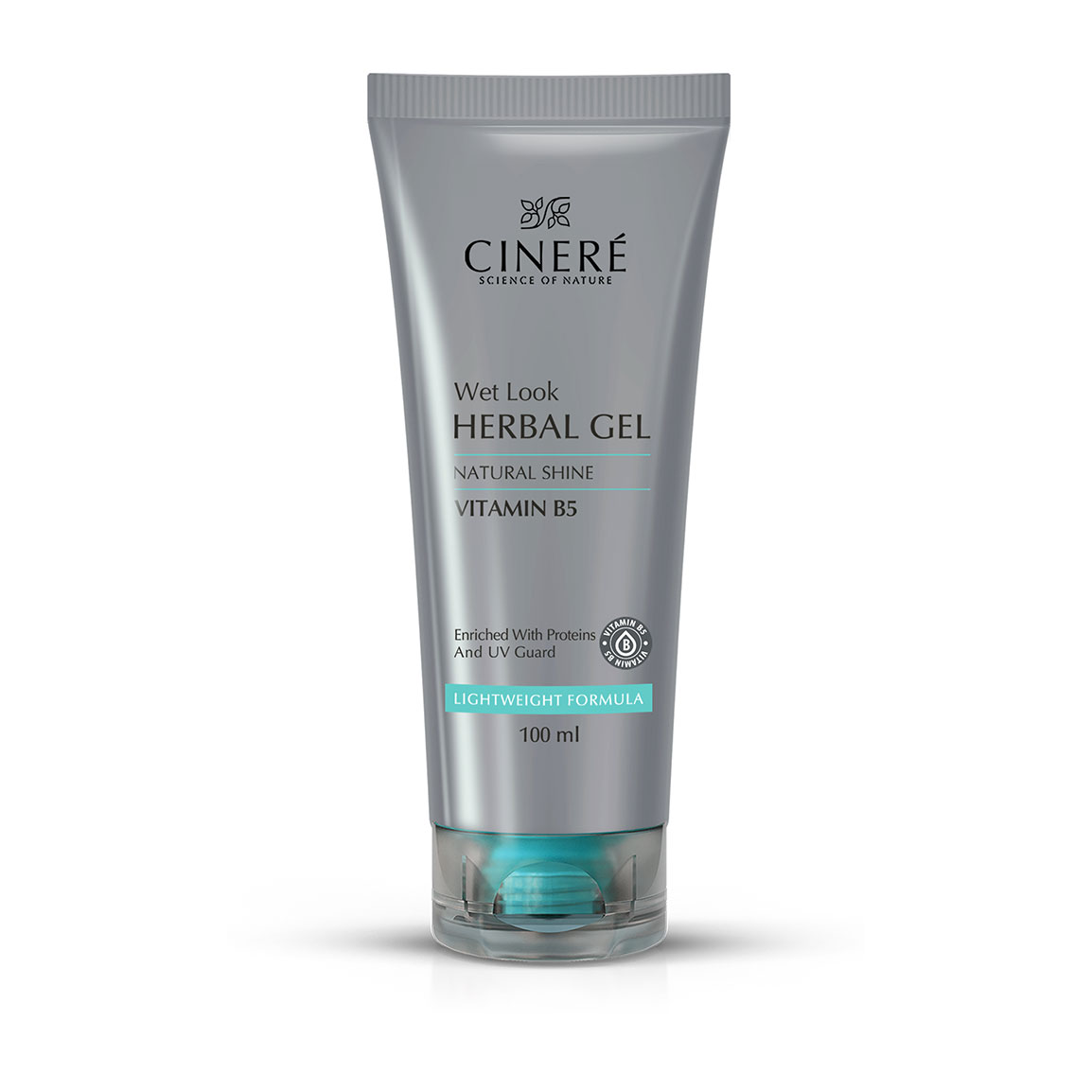 ژل مو تیوپی ویتامینه cinere wet look herbal gel