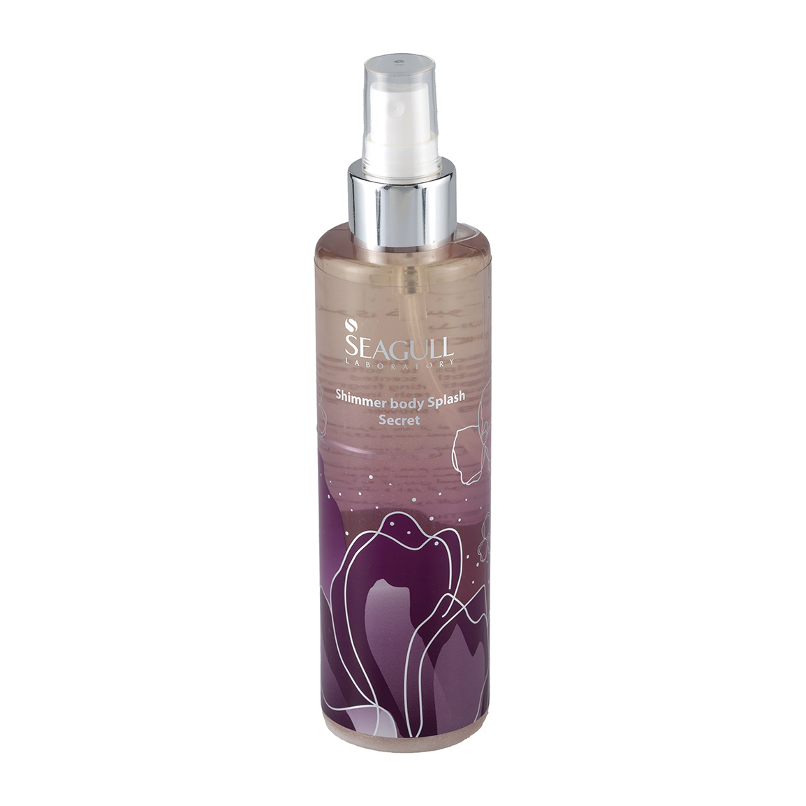 بادی اسپلش شیمر سکرت seagull secret shimmer body splash