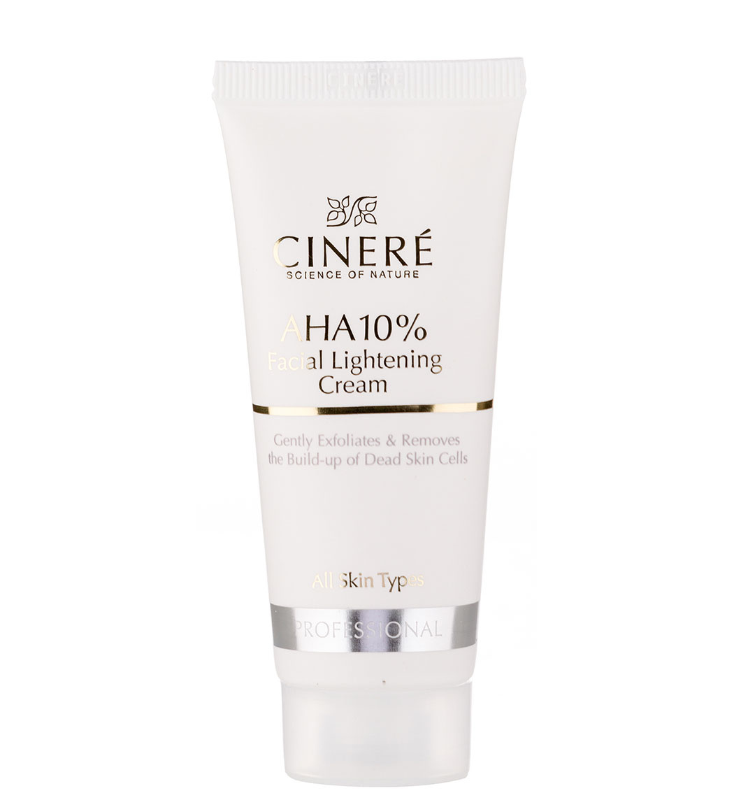 کرم آلفا هیدروکسی اسید 10 cinere aha 10 cream
