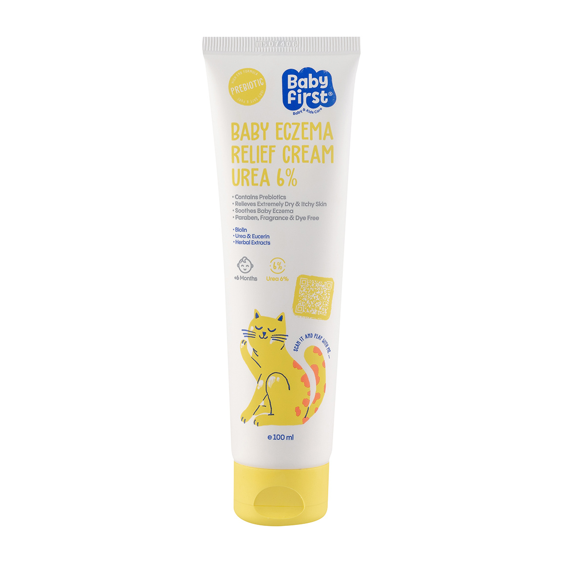 کرم نرم کننده کودک حاوی 6 درصد اوره و اوسرین Seagull Eczema Relief Emollient Cream 100ml