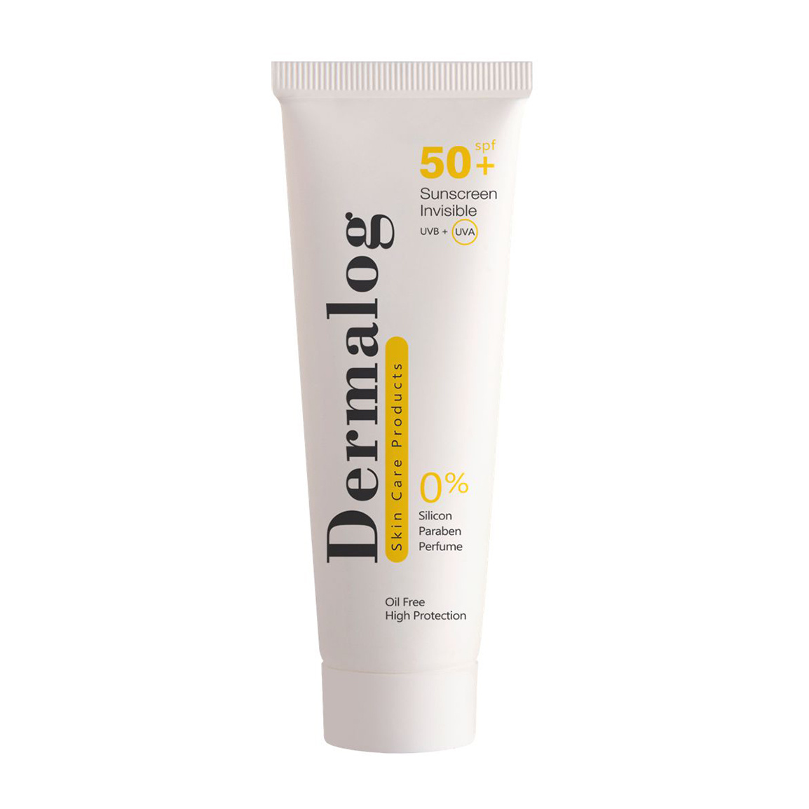 ضد آفتاب بی رنگ دارای SPF 50 حجم 50میل Dermalog Invisible Sunscreen SPF50 50ml