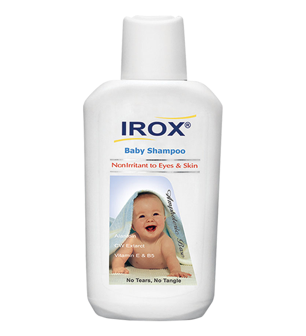 شامپو بچه حاوی ویتامین E و B5 حجم 200 میلی لیتر Irox Baby Shampoo