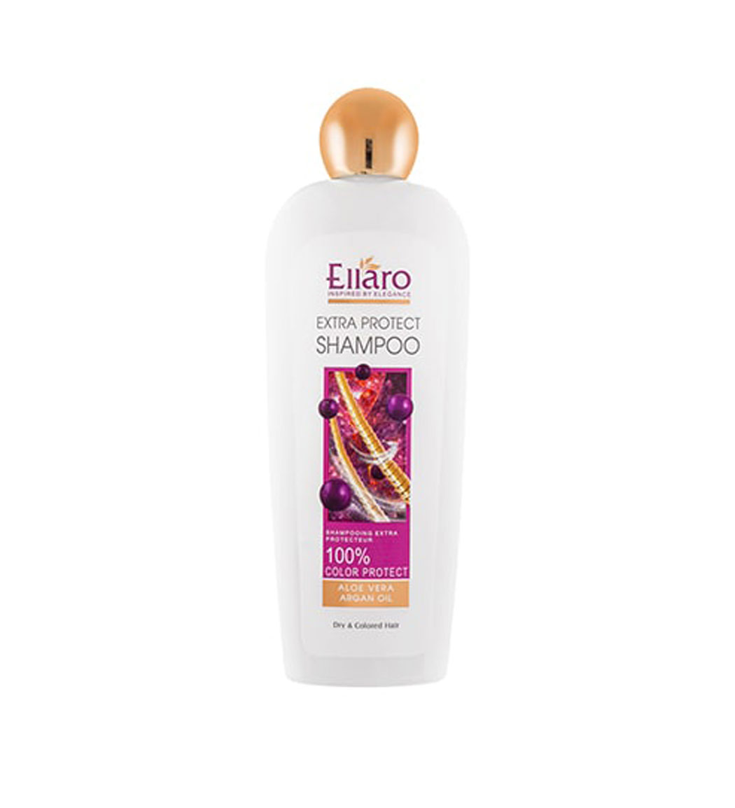 شامپو مناسب موهای خشک و رنگ شده مدل Extra Protect حجم 450میل
