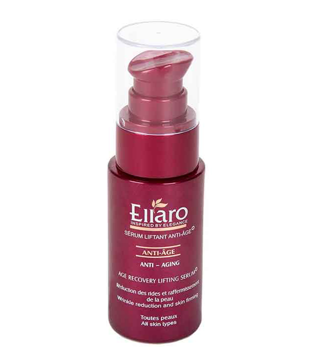سرم ضد پیری با خاصیت لیفتینگ ellaro age recovery lifting serum