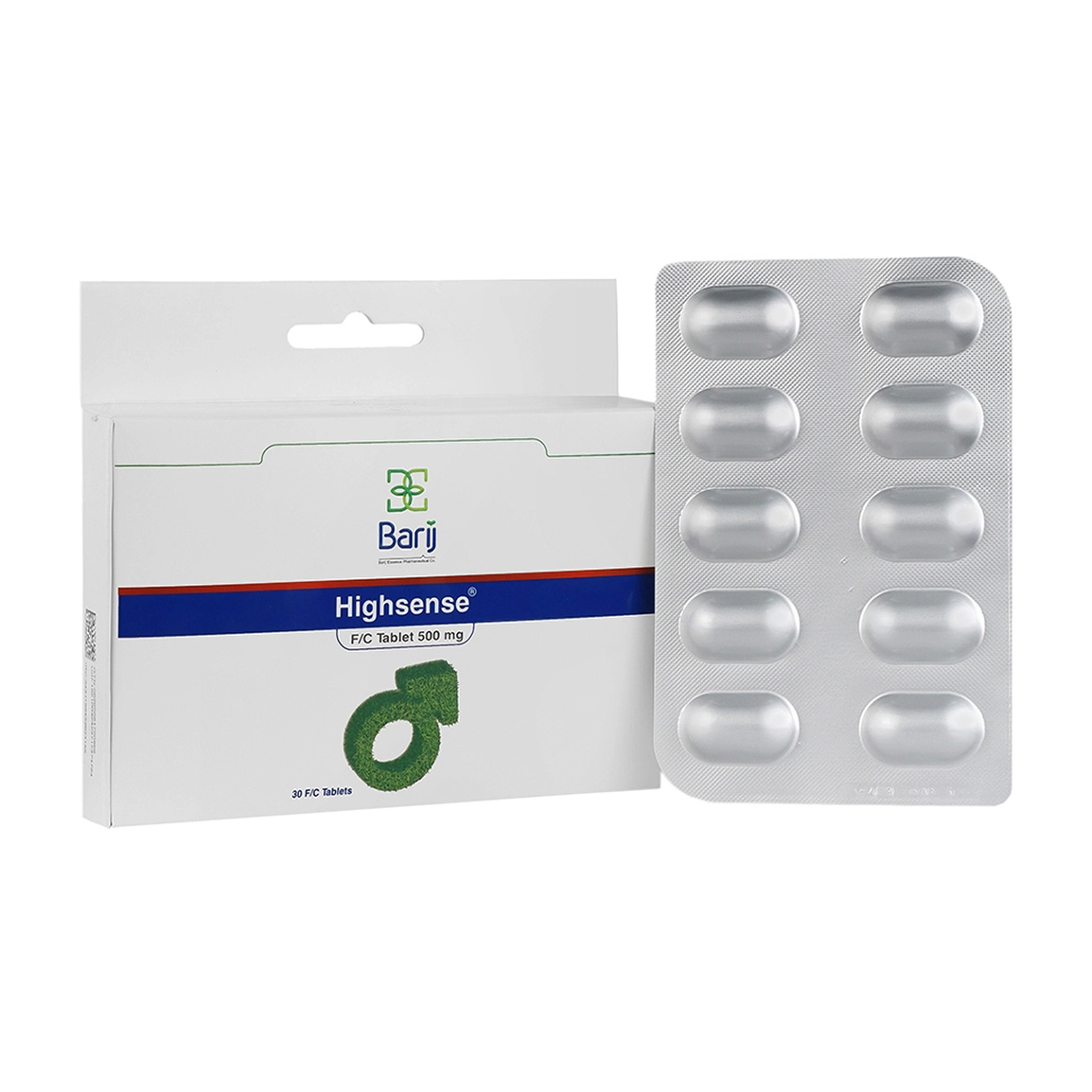 قرص های سنس بسته 30 عددی Barij Essence Highsense 30 Tabs