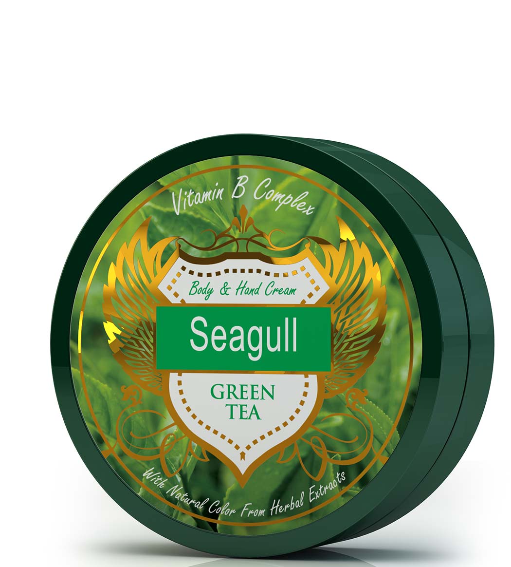 کرم مرطوب کننده چای سبز seagull green tea moisturizing cream