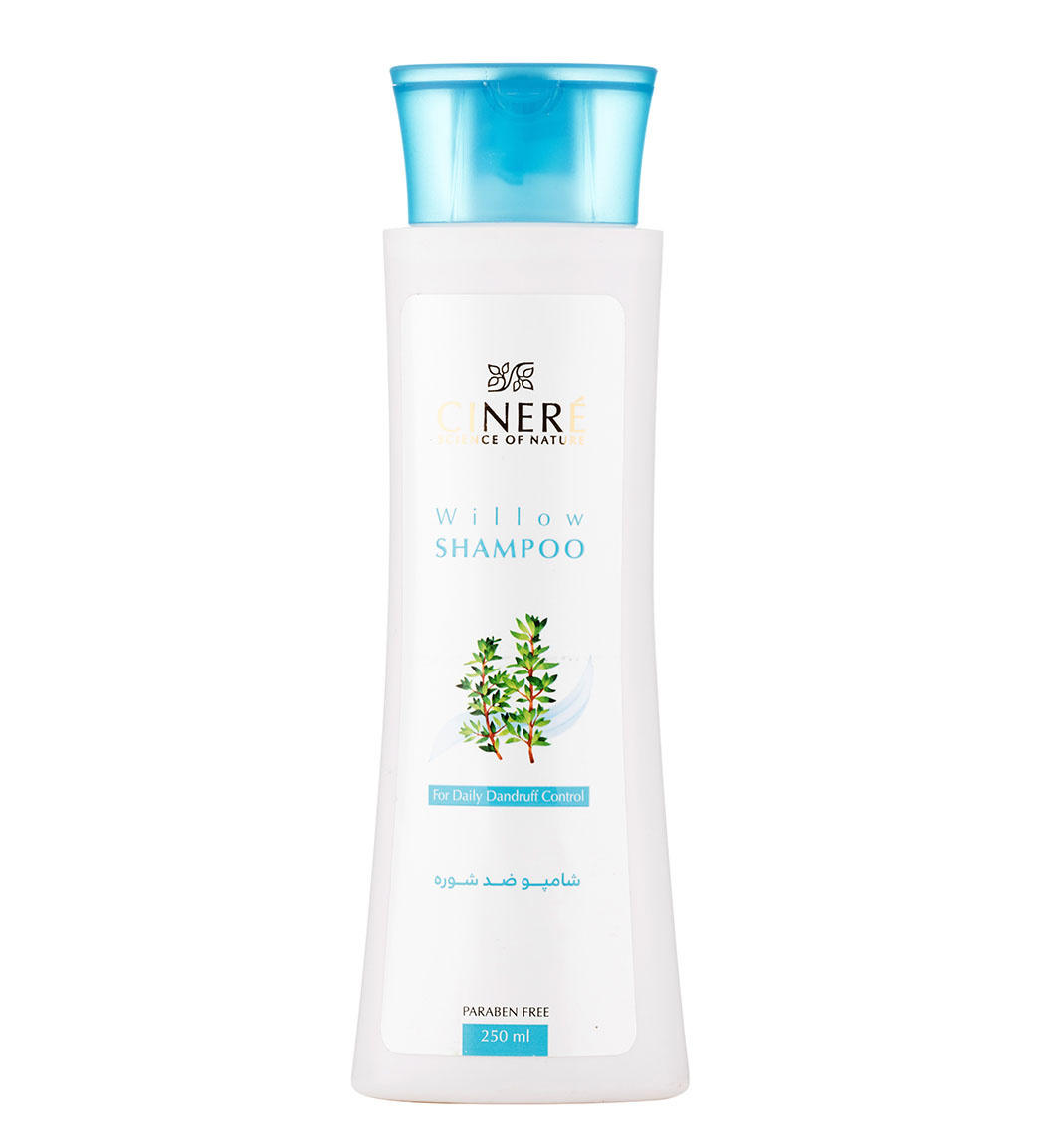 شامپو ضد شوره و ضدقارچ 250میل cinere willow shampoo