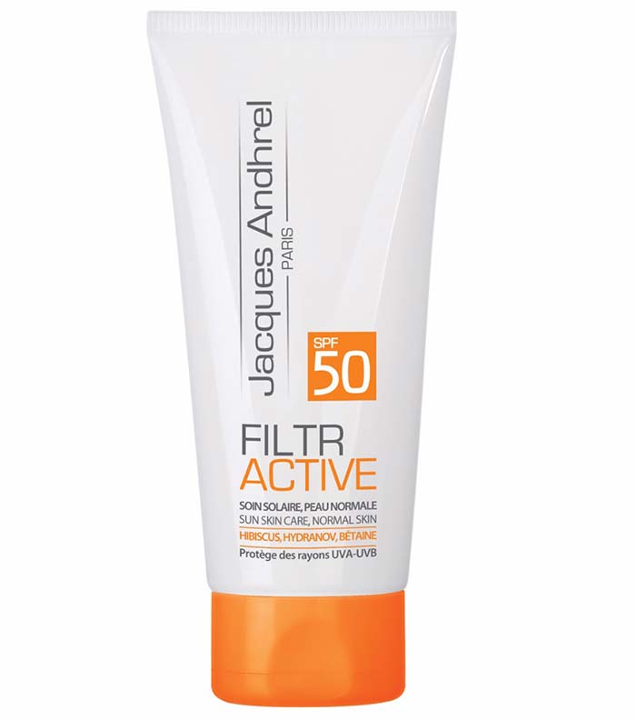 کرم ضد آفتاب پوست خشک و معمولی Jacques andhrel paris Sunscreen CREAM SPF 50 For normal Skin