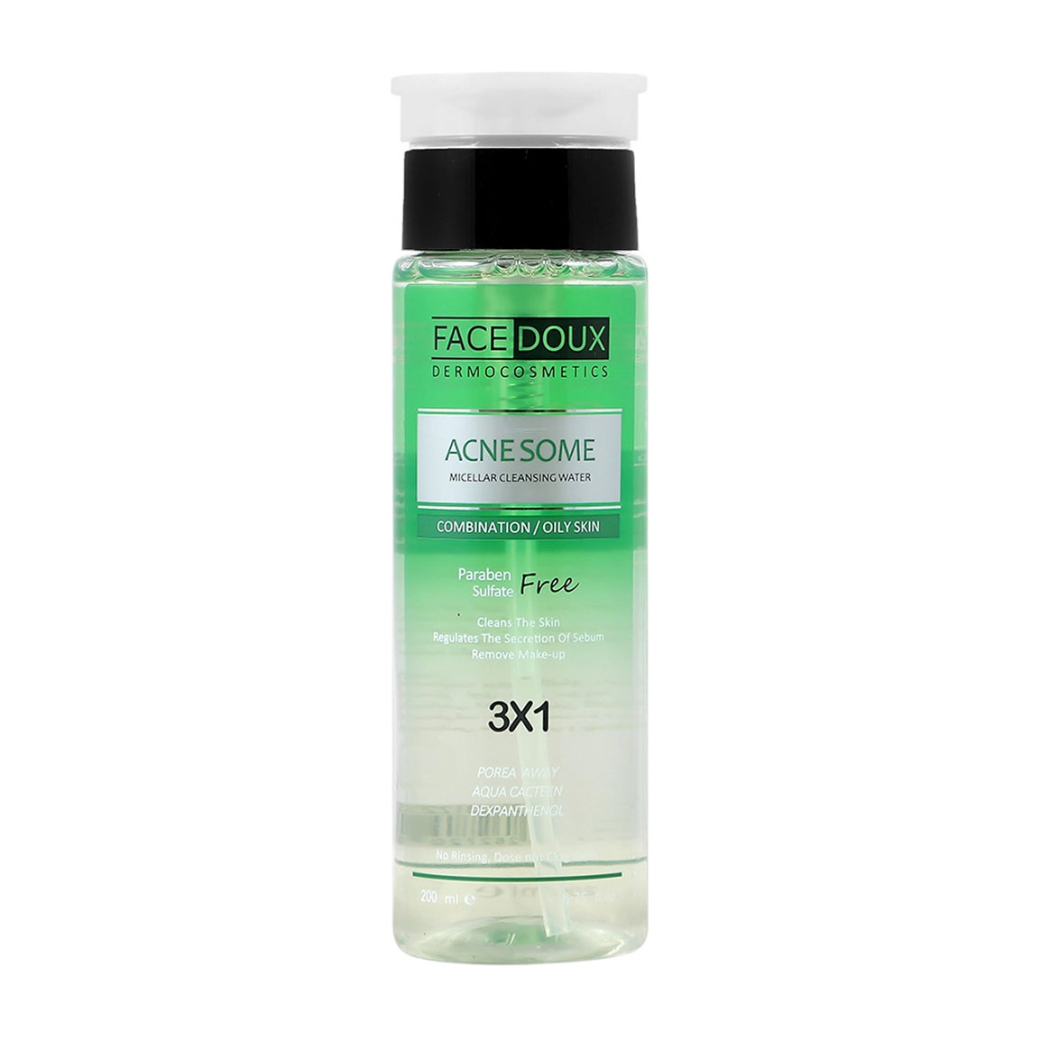 میسلار آکنه زوم 250میل پوست چرب Face Doux Acnesome Micellar 250ml