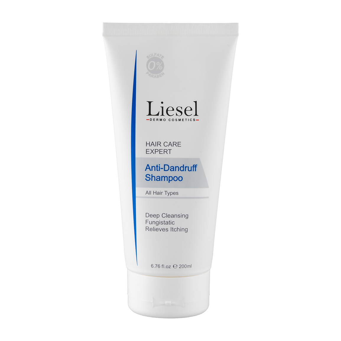 شامپو ضد شوره مناسب انواع مو 200میل Liesel Anti Dandruff Shampoo 200ml
