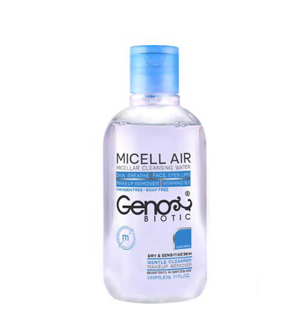 مینی پروداکت میسلار واتر مناسب پوست خشک و حساس 35میل Geno Biotic Micellair Water For Dry And Sensitive Skin 35ml
