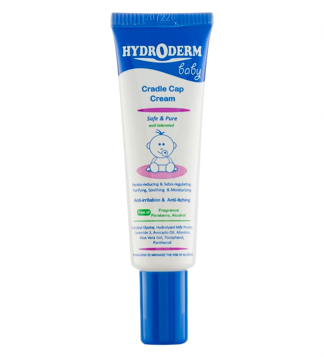 کرم برطرف کننده پوسته های چرب سر نوزاد 30میل Hydroderm Cradle Cream