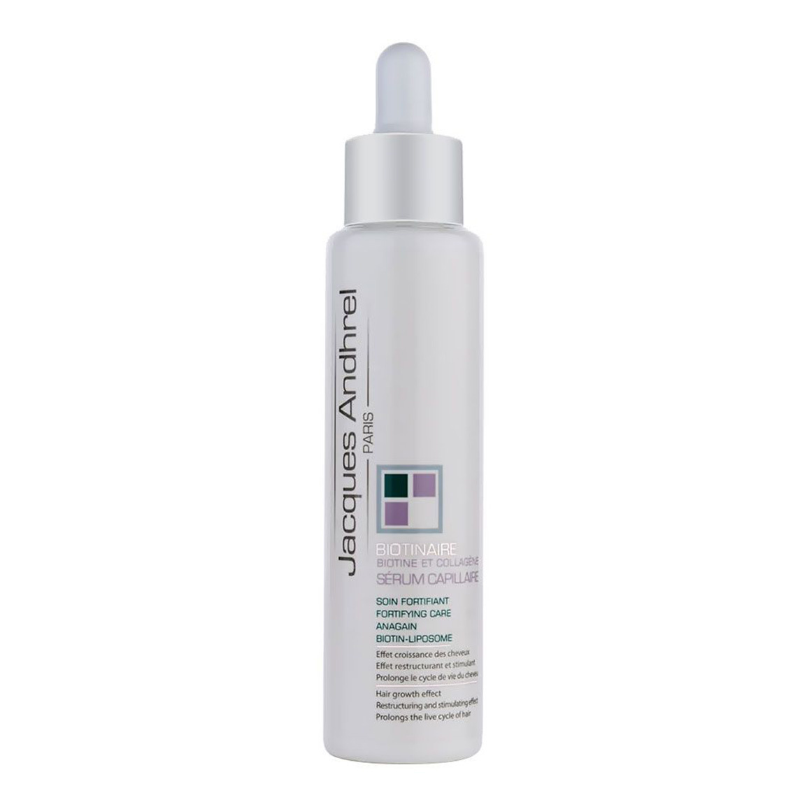 سرم تقویت کننده مو حاوی بیوتین و کلاژن حجم 50 میلی لیتر Jacques Anelhair Paris Strengthening Serum Contains Biotin And Collagen 50 ml