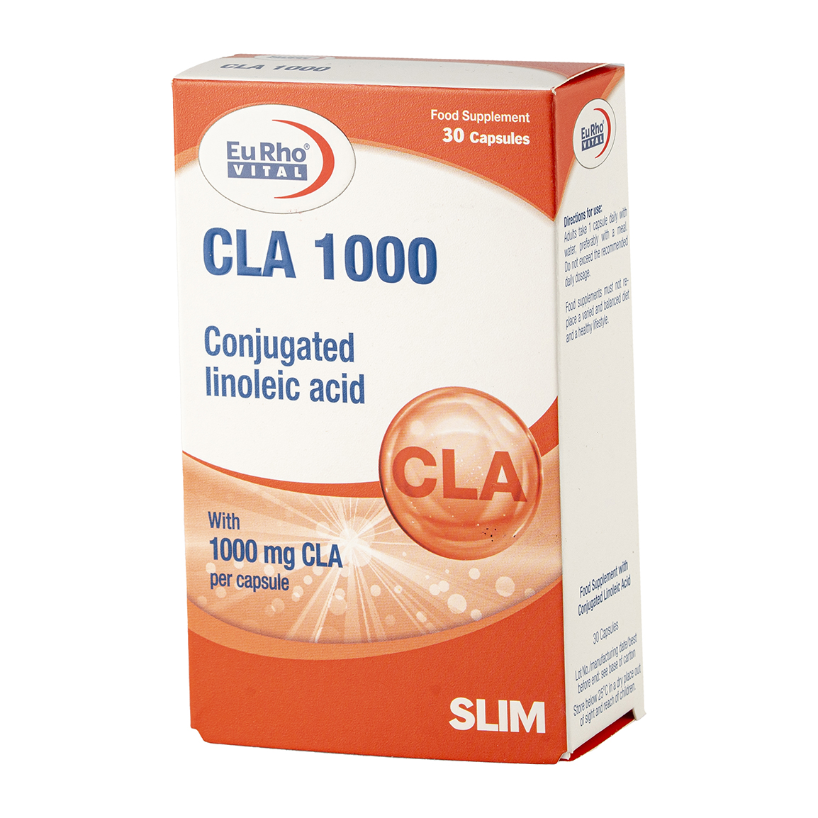 کپسول سی ال ای 1000 بسته 30 عددی Eurho Vital Cla 1000 Mg 30 Capsules