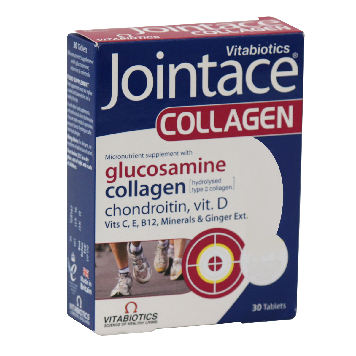 قرص Jointace Collagen بسته 30 عددی Vitabiotics Jointace Collagen 30 Tabs