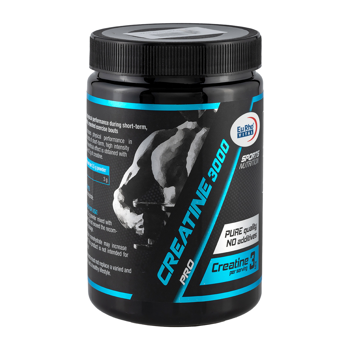 پودر کراتین 3000 وزن 350 گرم Eurhovital Creatine 3000 Powder 350 g