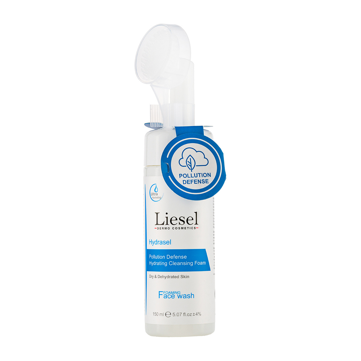 فوم شستشو صورت مدل هیدراسل مناسب پوست خشک و دهیدراته حجم 150 میلی لیتر Liesel Hydrasel Foaming Face Wash 150ml