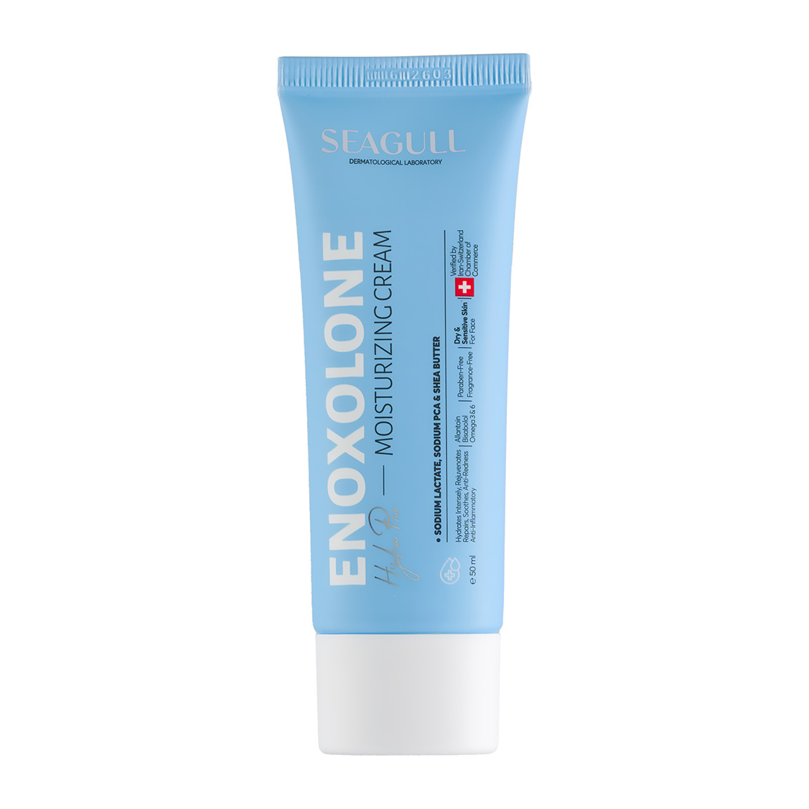 کرم آبرسان قوی مدل Enoxolone حجم 50 میلی لیتر Seagull Enoxolone Moisturizing Cream 50 ml