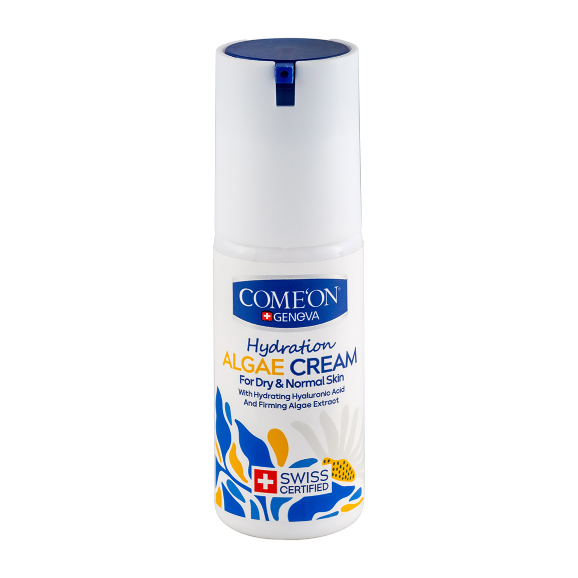 کرم آبرسان مدل جلبک مناسب پوست خشک و نرمال حجم 50 میلی لیتر Comeon Hydrating Algade Cream For Dry To Normal Skin 50 ml