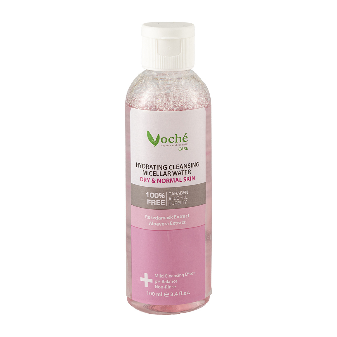 میسلار واتر مناسب پوست خشک و معمولی حجم 250 میل Voche Micellar Water For Dry And Normal Skin 250 ml