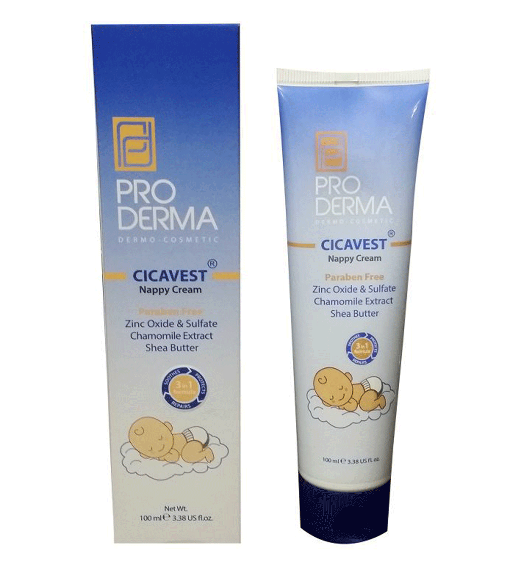 کرم محافظ پای کودکان 100 میل Proderma Nappy Cream 100ml