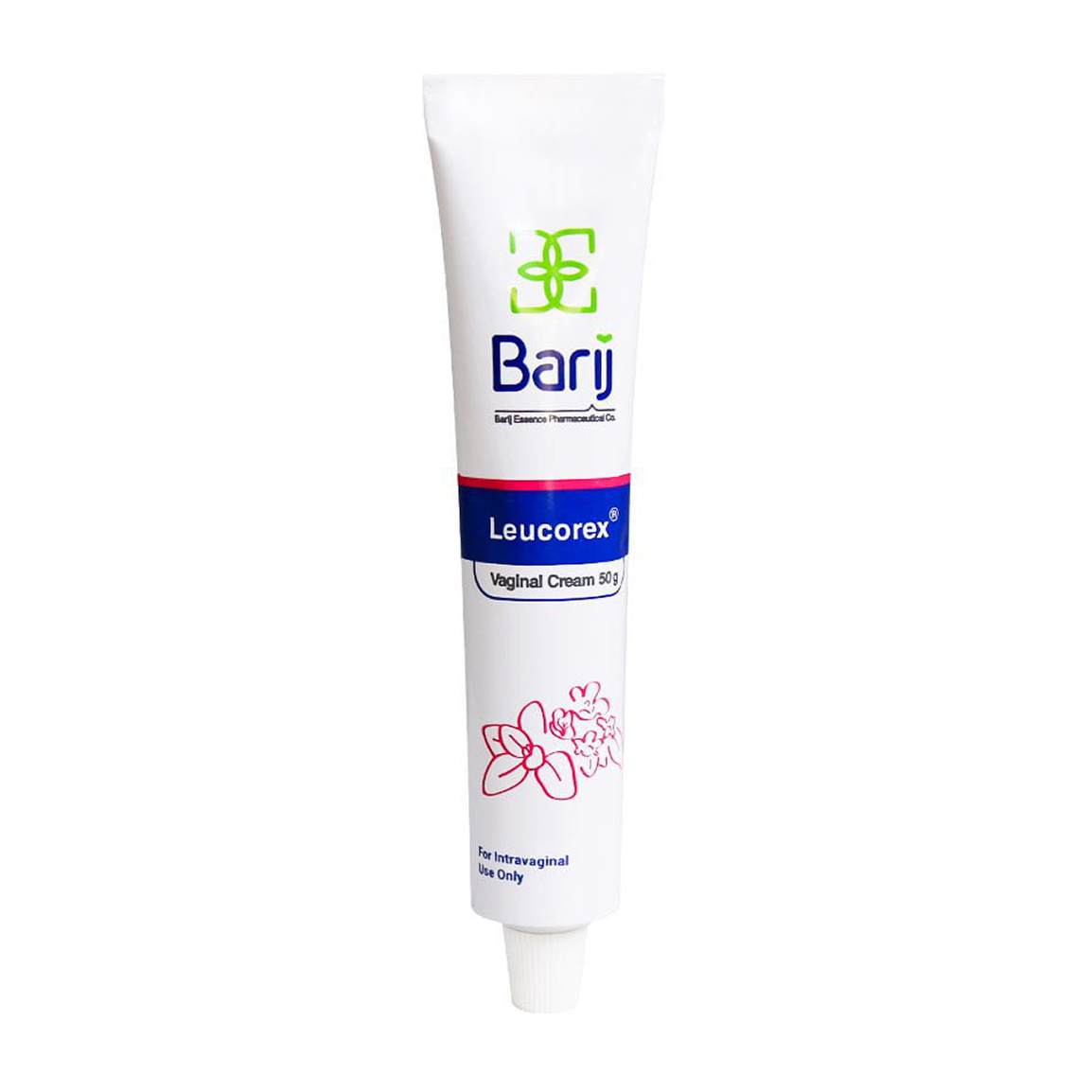 کرم واژینال Leucorex وزن 50 گرم Barij Essence Leucorex Vaginal Cream 50 g