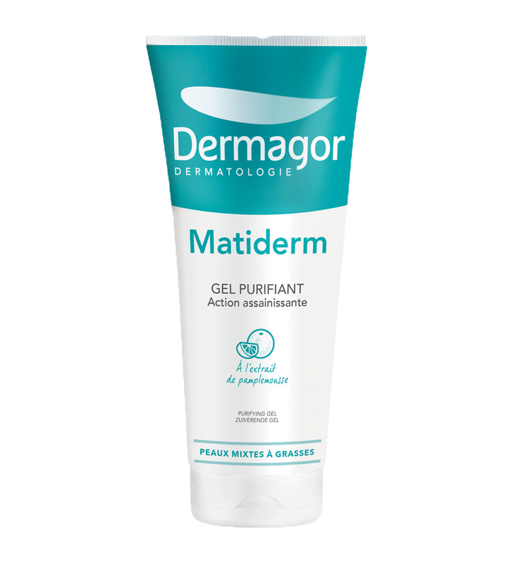 ژل پاک کننده متی درم 200میل Dermagor Matiderm Purifying Gel 200ml