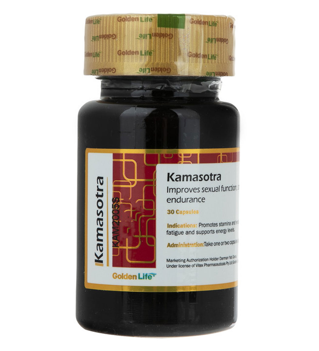 کاماسوترا کپسول Golden Life Kamasotra 30 Capsules