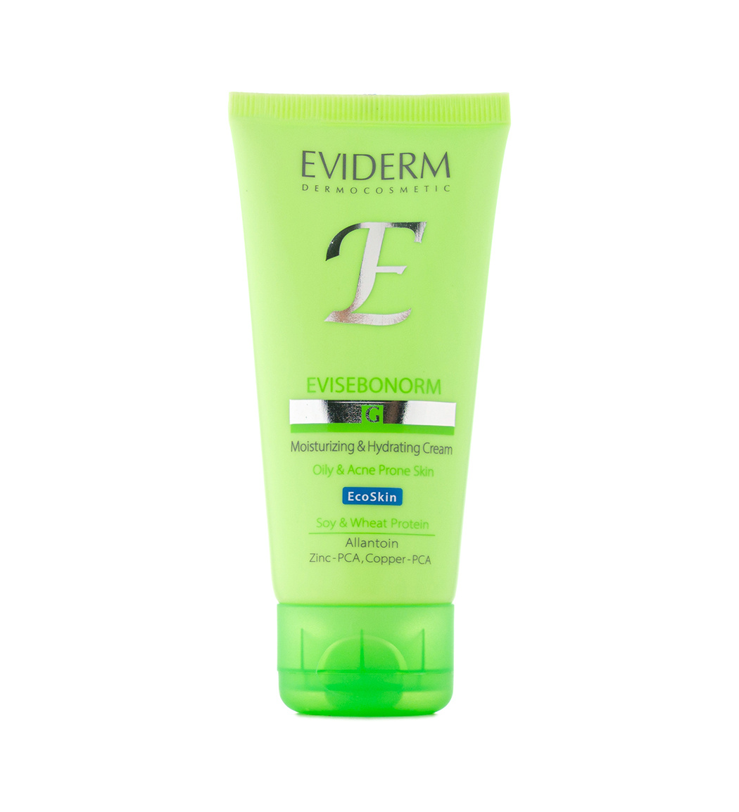 کرم مرطوب کننده حجم 50 میل Eviderm Humidifier Cream 50 ml