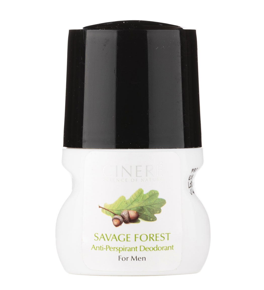 دئودورانت مخصوص آقایان با رایحه خنک Savage Forest Cinere Deodorant Savage Forest For Men