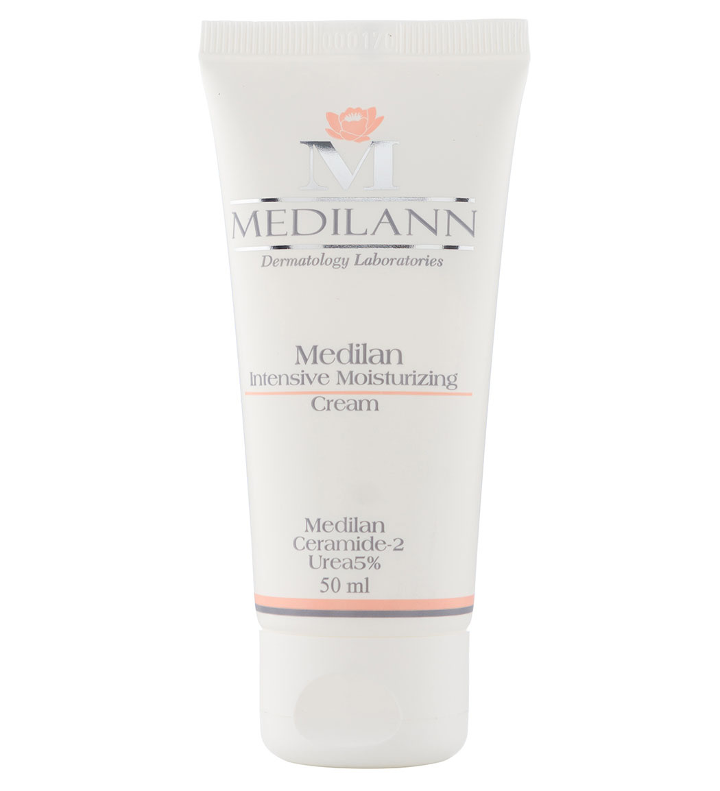 کرم مرطوب کننده پوست خشک 50میل MEDILANN DRY SKIN MOISTURIZING