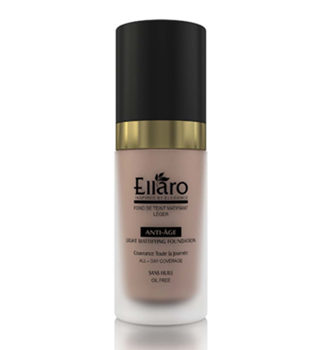 کرم پودر مات کننده Ellaro Light Mattifying Foundation