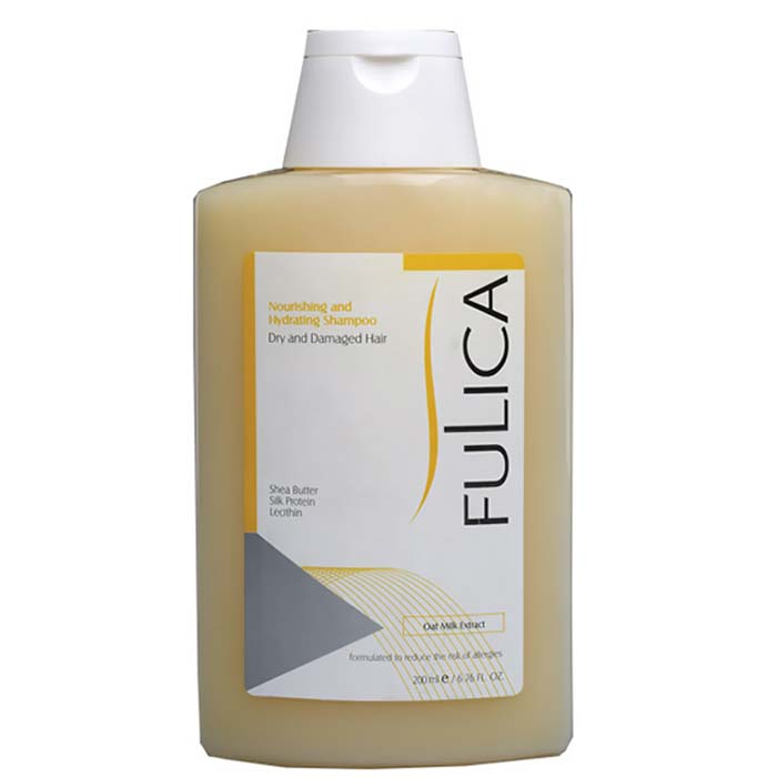 شامپو موهای خشک و آسیب دیده fulica nourishing and hydrating shampoo