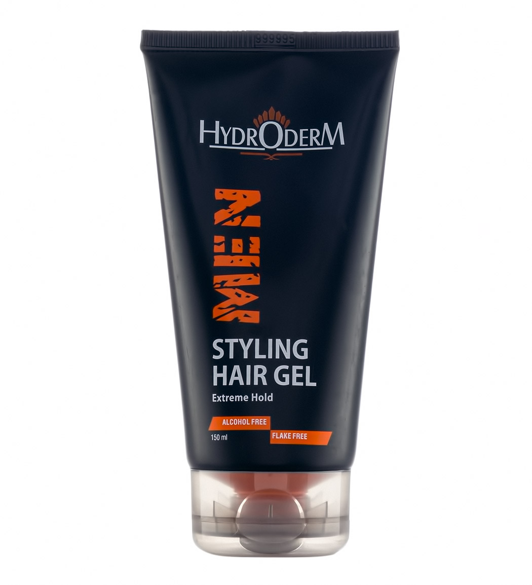 ژل بسیار قوی مو سر آقایان 150میل Hydroderm Men Extreme Hold Styling Hair Gel 150ml