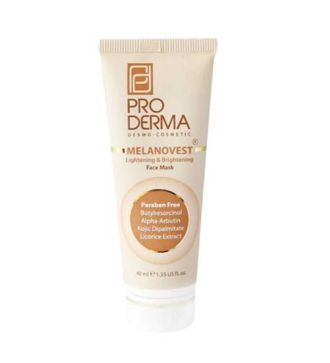 ماسک روشن کننده و شفاف کننده صورت 40 میل Proderma Lightening And Brightening Face Mask 40ml