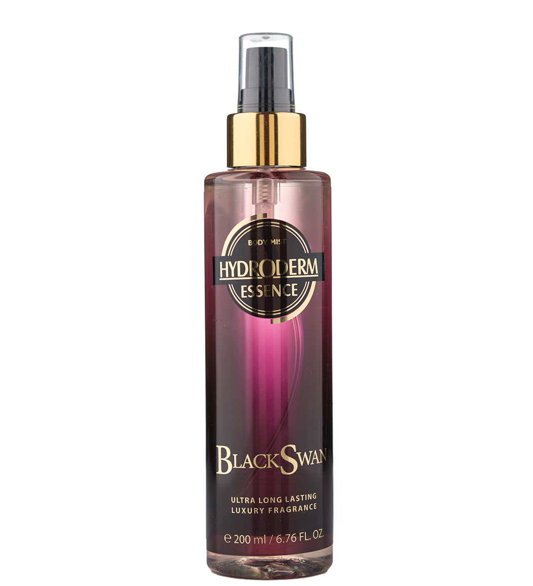 بادی اسپلش زنانه Black Swan حجم 200 میل Hydroderm Body Splash Black Swan For Women 200ml
