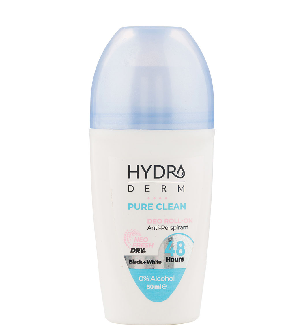 رولان ضد تعریق بانوان مناسب لباس های سفید و مشکی مدل Pure Clean حجم 50 میلی لیتر
