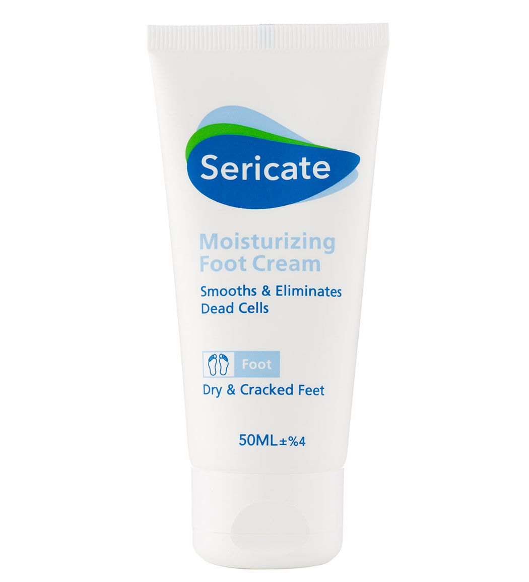 کرم مرطوب کننده پا 50میل Sericate Moisturizing Foot Cream 50ml
