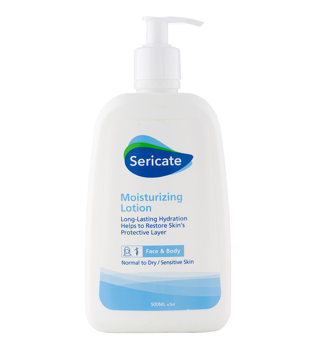 لوسیون مرطوب کننده 500 میلی لیتر Sericate Moisturizing Lotion 500ml