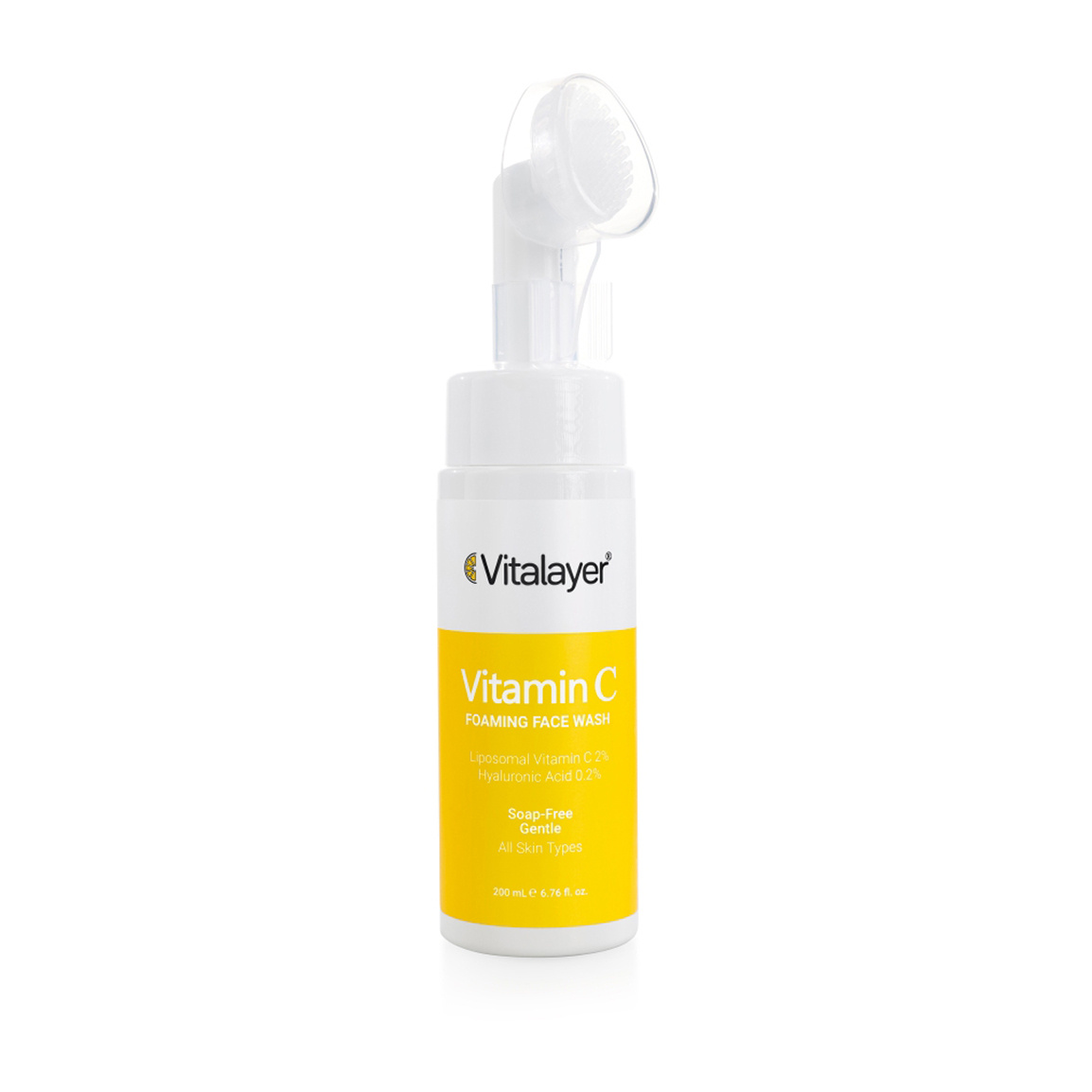 فوم شست و شو صورت حاوی ویتامین سی حجم 150میل Vitalayer Vitamin C Foaming Face Wash 150ml